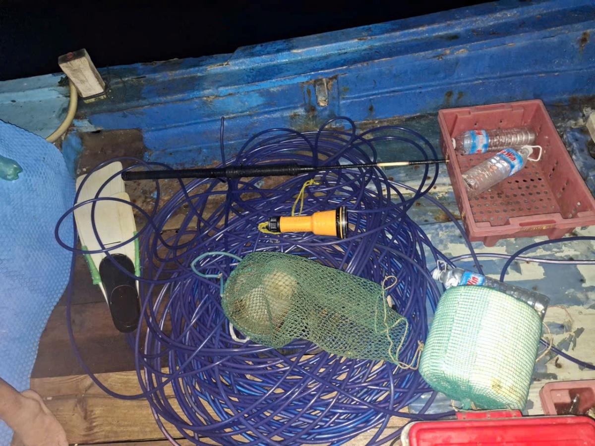 Đồn Biên phòng Xuân Đài xử phạt 1 trường hợp vi phạm hành chính