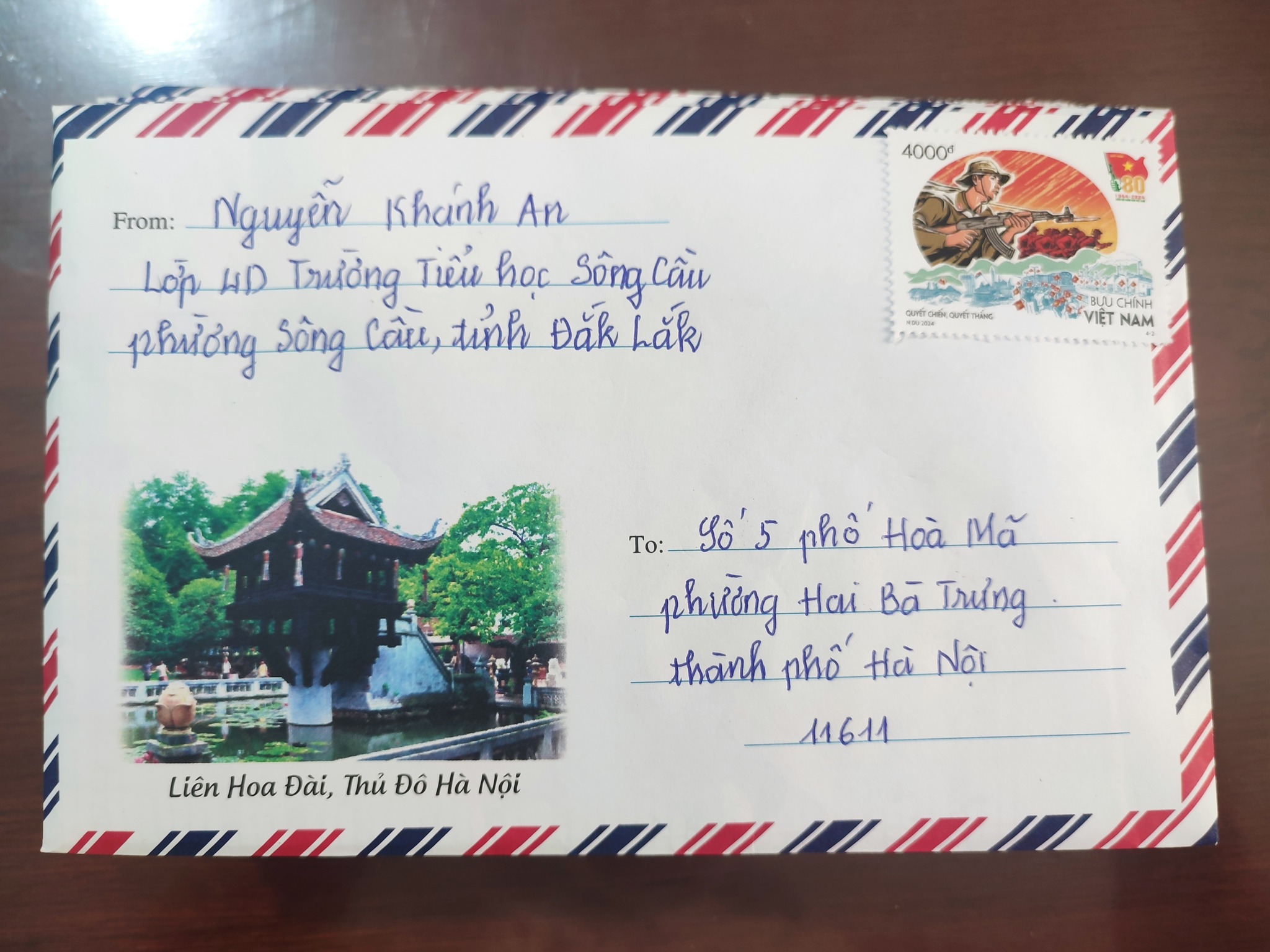 Liên đội trường Tiểu học Sông Cầu hưởng ứng Cuộc thi viết thư UPU lần thứ 55 năm 2026