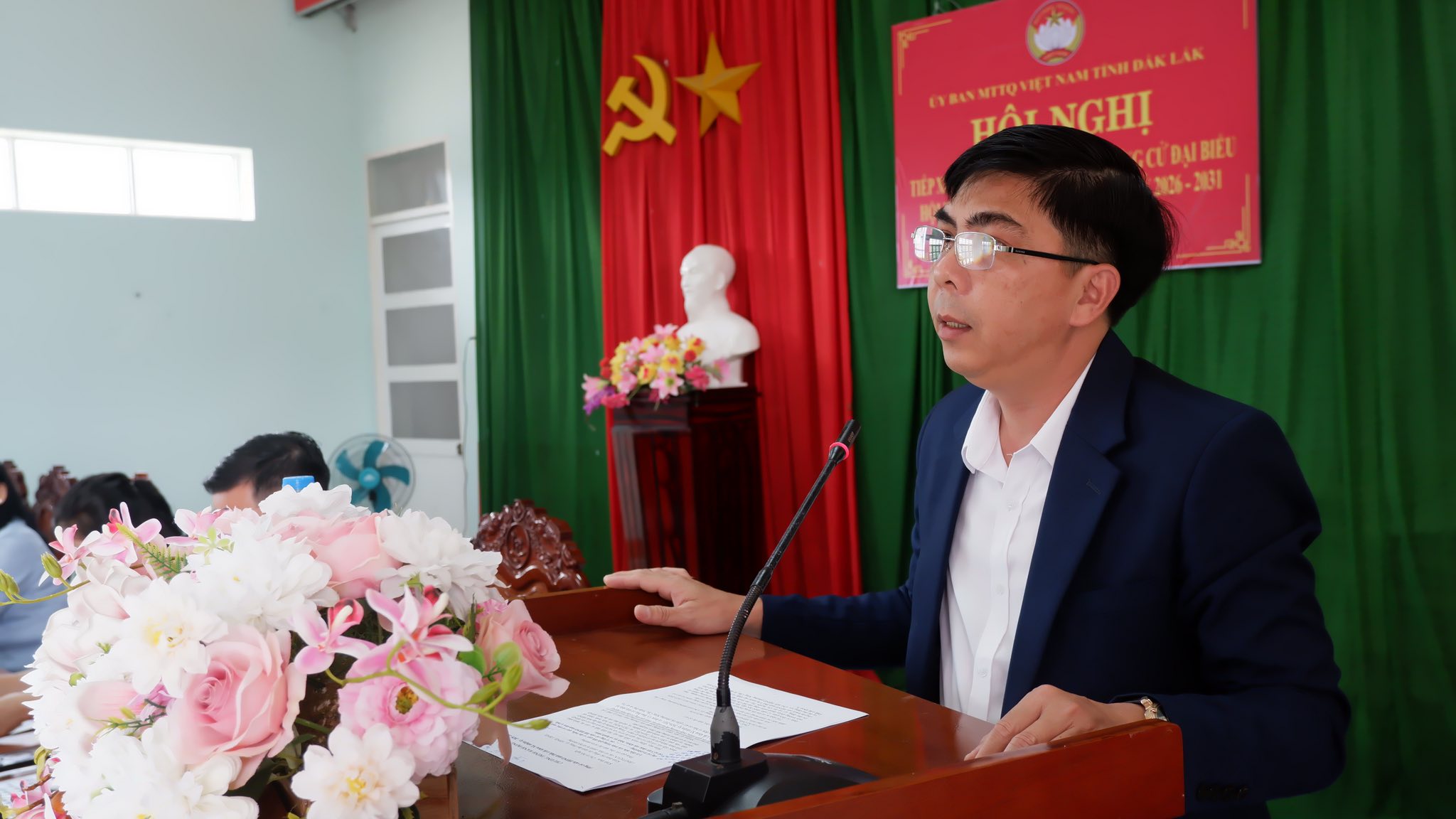 Cử tri phường Sông Cầu mong các ứng cử viên quan tâm đầu tư cơ sở hạ tầng