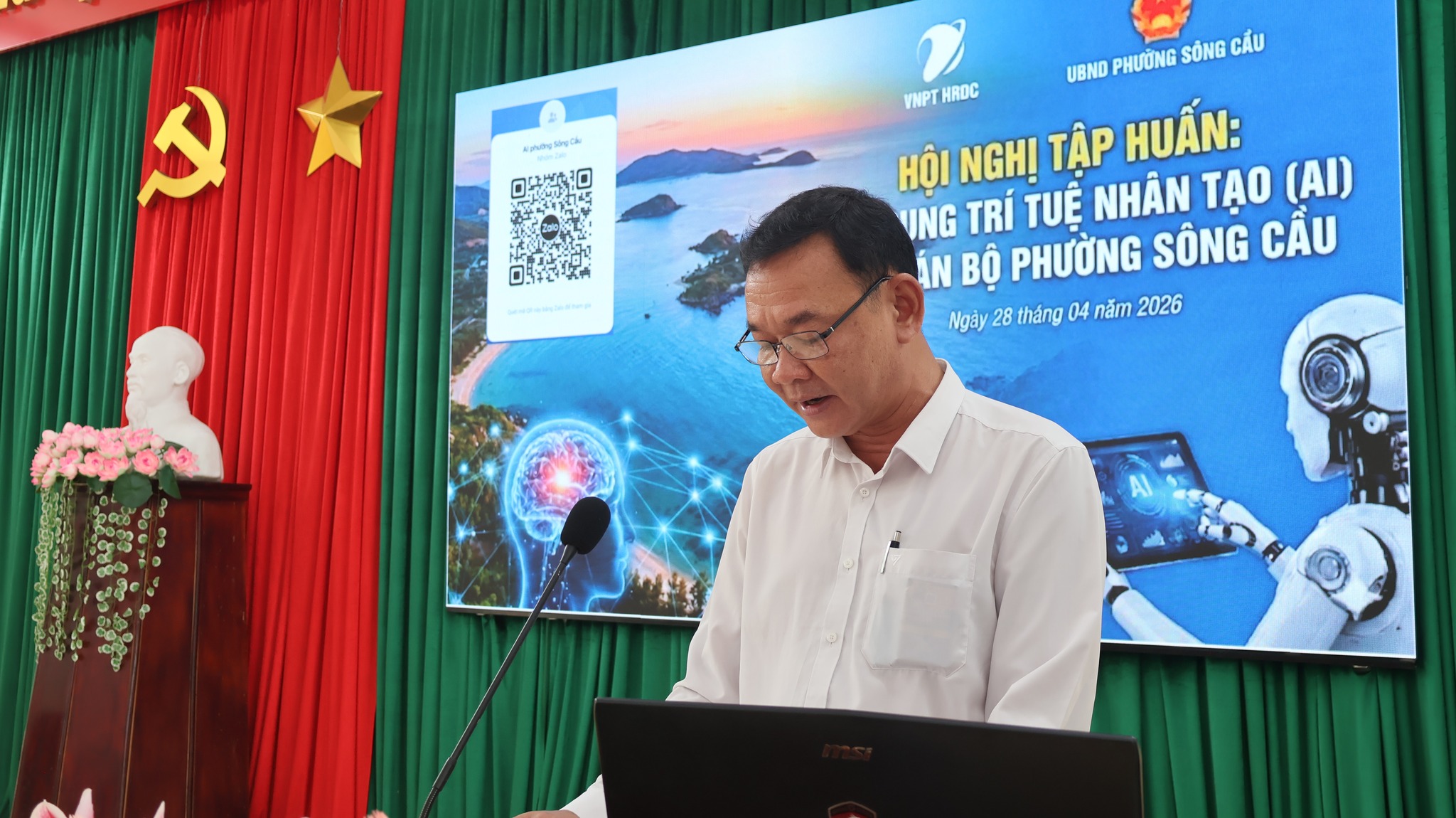 Tập huấn ứng dụng trí tuệ nhân tạo (AI) cho cán bộ, công chức, viên chức, người lao động năm 2026