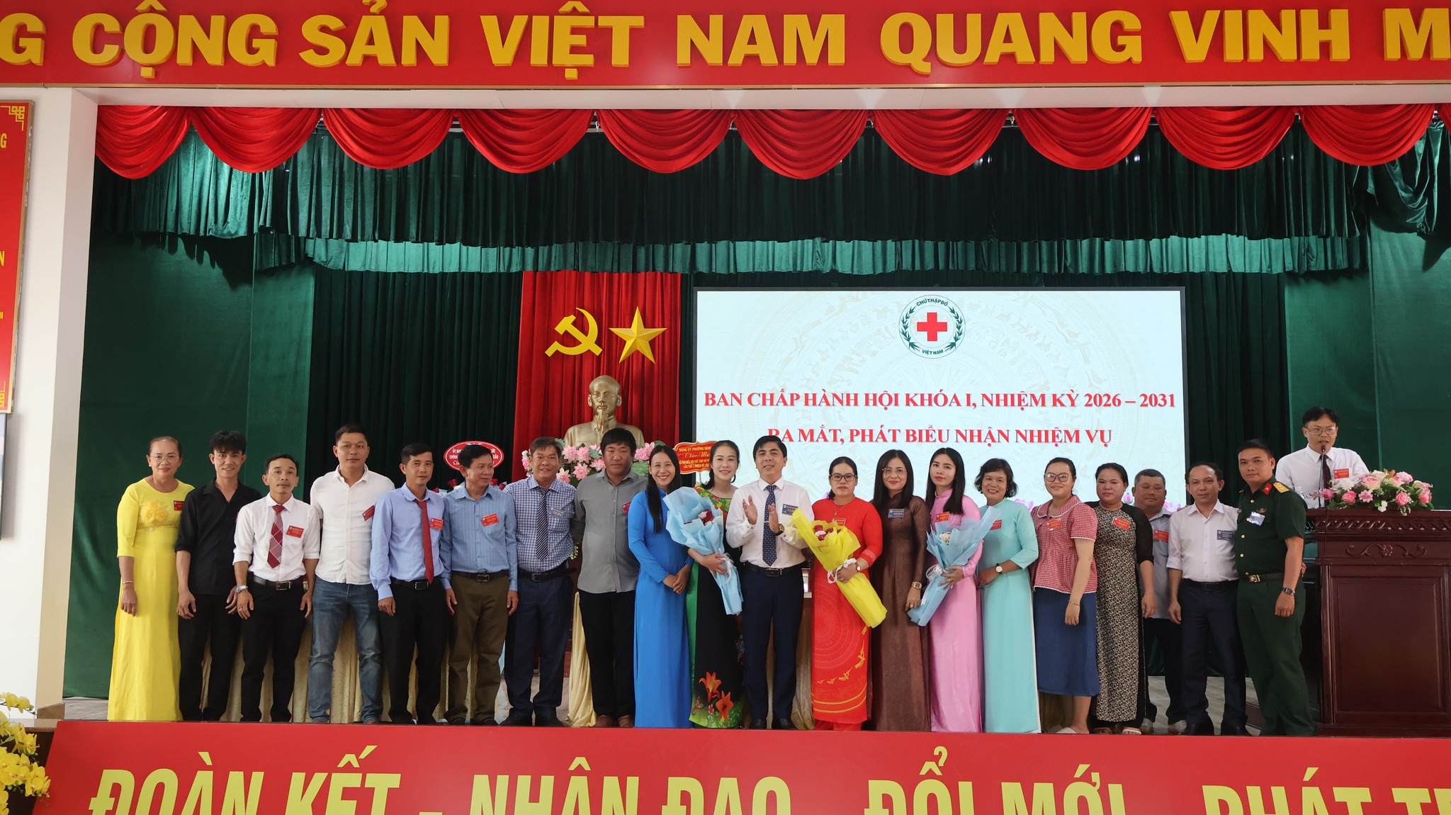 Hội Chữ thập đỏ phường Sông Cầu long trọng tổ chức Đại hội lần thứ nhất, nhiệm kỳ 2026 – 2031