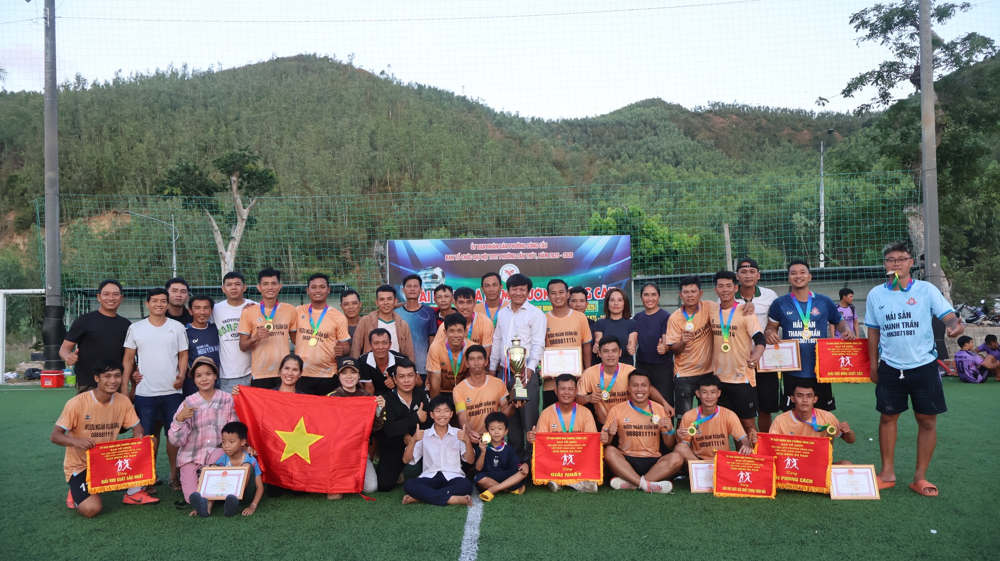 Sông Cầu: Bế mạc Giải Bóng đá nam năm 2026