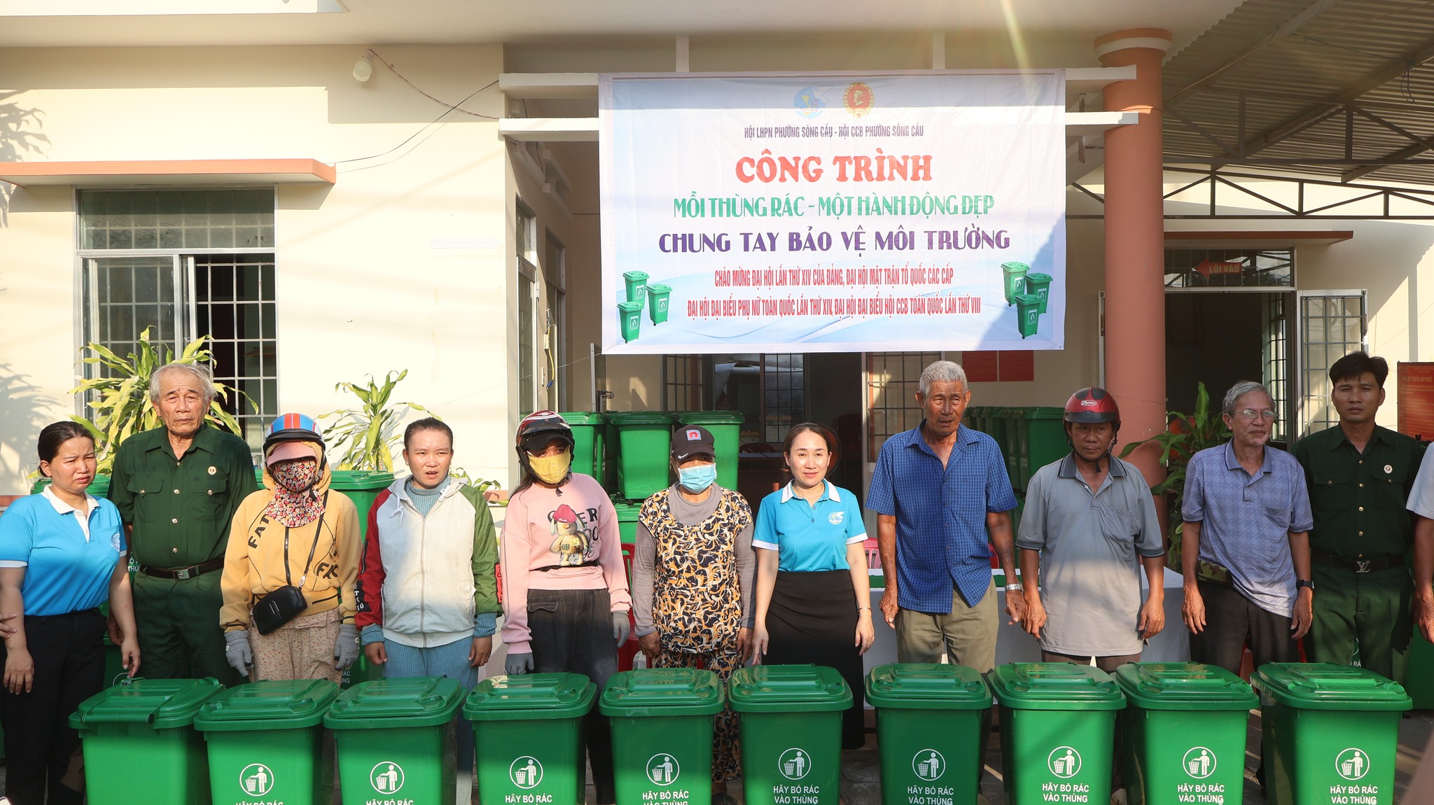 Sông Cầu: Ra mắt mô hình Mỗi thùng rác – một hành động đẹp chung tay bảo vệ môi trường