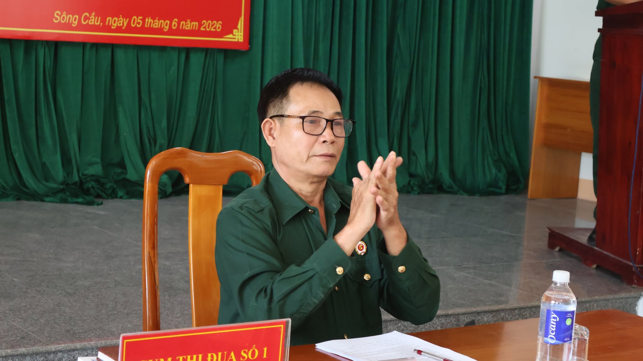 Cụm thi đua số 1 - Hội CCB tỉnh sơ kết công tác thi đua khen thưởng 6 tháng đầu năm, triển khai nhiệm vụ 6 tháng cuối năm 2026