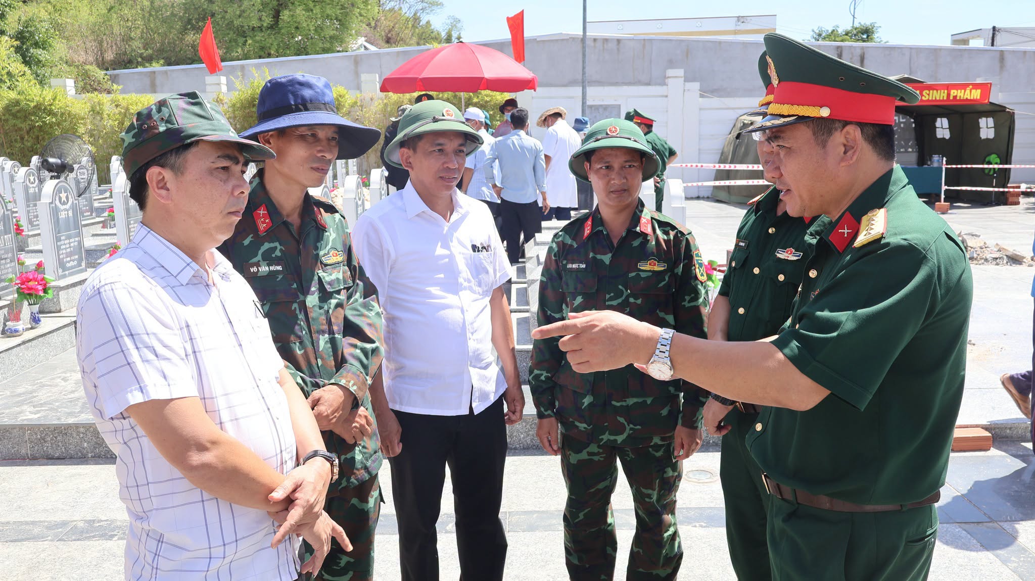 Bộ CHQS tỉnh Đắk Lắk kiểm tra công tác triển khai thực hiện “Chiến dịch 500 ngày đêm đẩy mạnh thực hiện tìm kiếm, quy tập và xác định danh tính hài cốt liệt sĩ” tại phường Sông Cầu