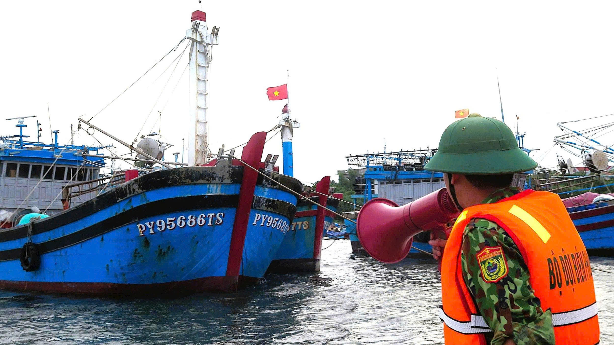 Thông báo các tàu cá không đủ điều kiện hoạt động của phường Sông Cầu